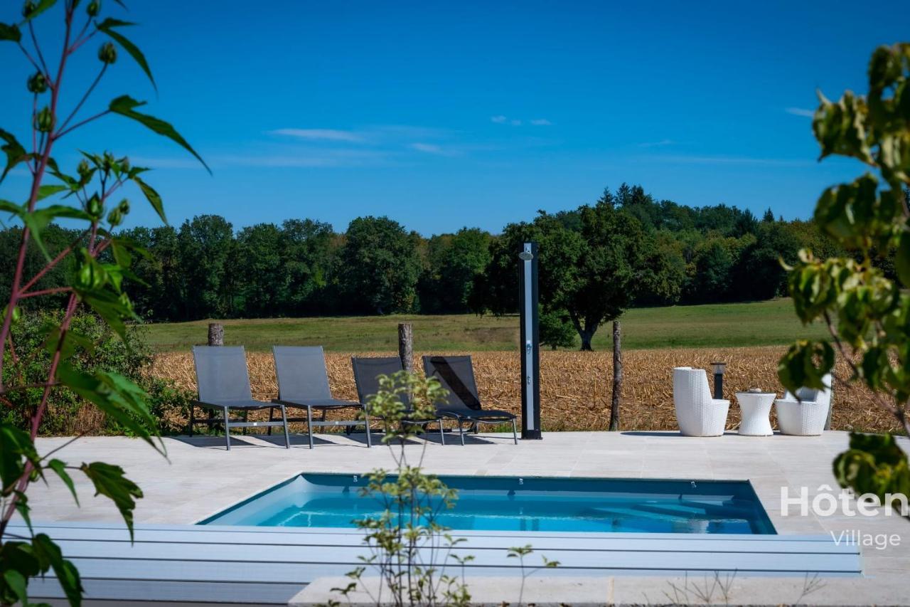 "Les Lievres" House Air-Conditioned Relaxation Oasis With Pool & Jacuzzi Villa Panazol Exteriör bild