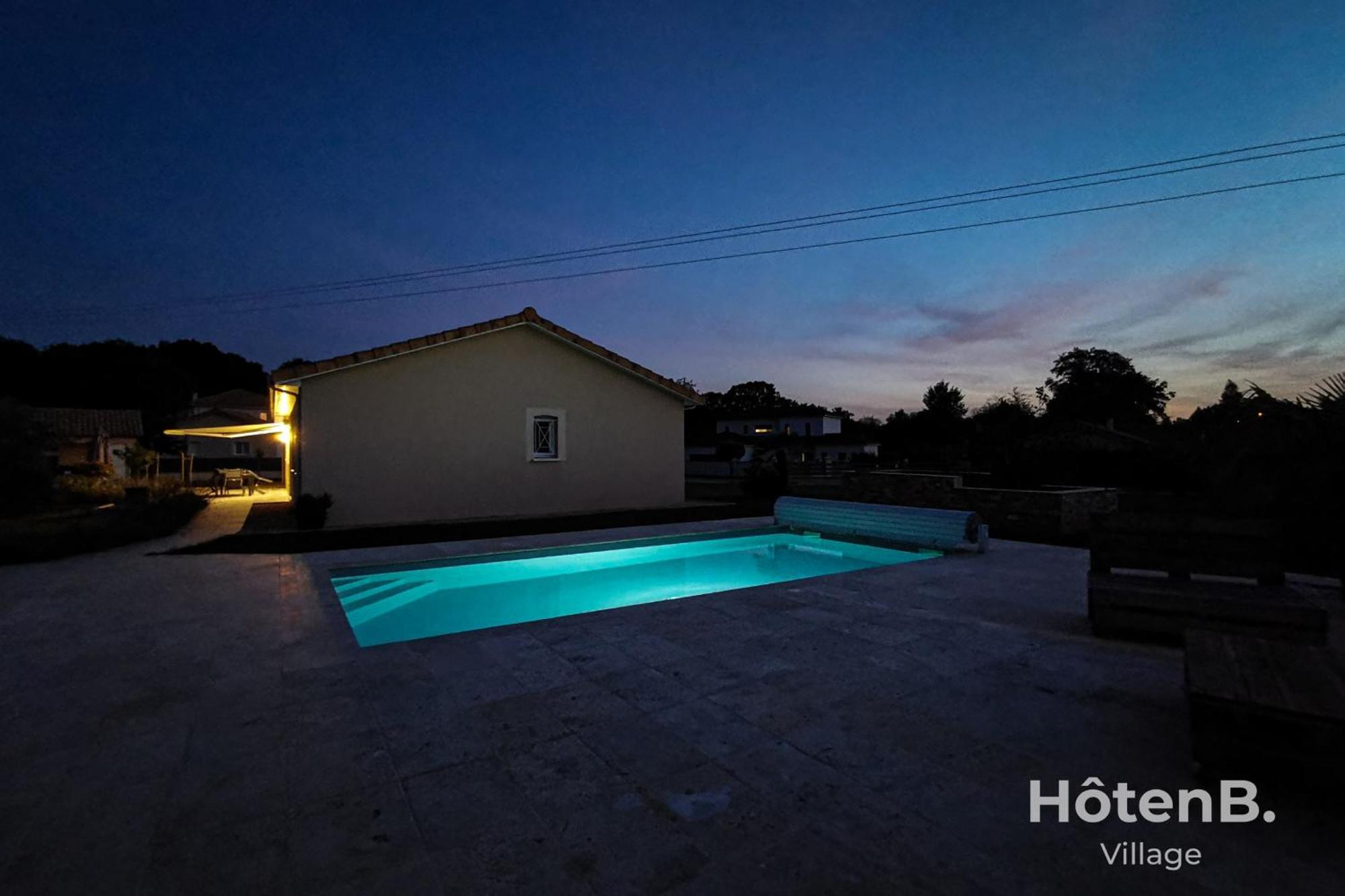 "Les Lievres" House Air-Conditioned Relaxation Oasis With Pool & Jacuzzi Villa Panazol Exteriör bild