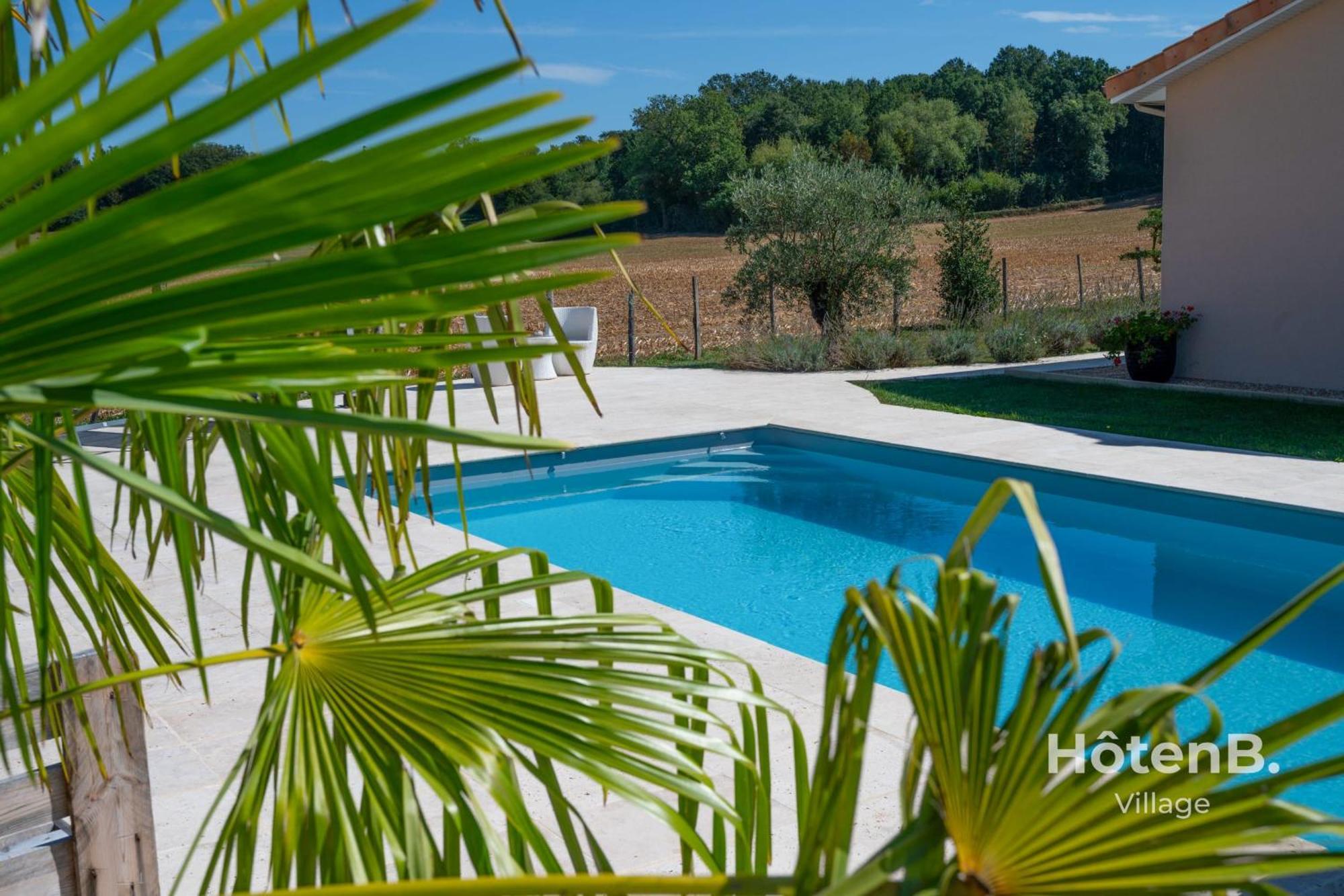 "Les Lievres" House Air-Conditioned Relaxation Oasis With Pool & Jacuzzi Villa Panazol Exteriör bild